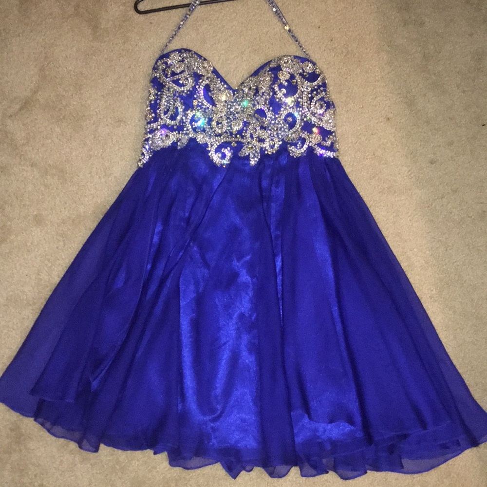 Royal Blue Sherri Hill Hoemcoming/Prom Dress